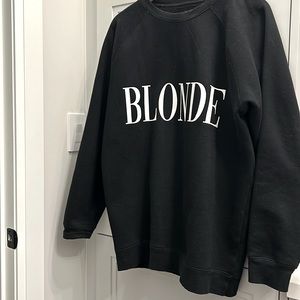 brunette the label oversized sweatshirt M/L